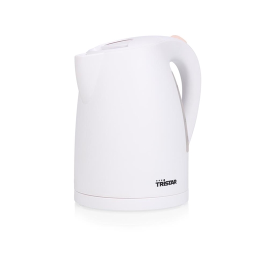 Picture of Tristar | Kettle | WK-1345 | Electric | 2200 W | 1.7 L | Plastic | 360° rotational base | White