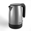Picture of Tristar | Kettle | WK-1348 | Electric | 2200 W | 1.7 L | Stainless steel | 360° rotational base | Black/Stainless Steel