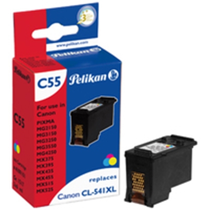 Attēls no Tusz Pelikan Ink C55 (CL-541XL) Tricolor