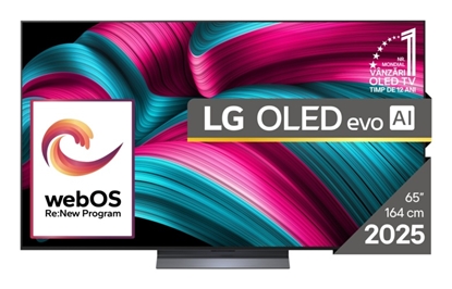 Attēls no TV Set|LG|65"|OLED/4K/Smart|3840x2160|Wireless LAN|Bluetooth|webOS|Black|OLED65C51LA
