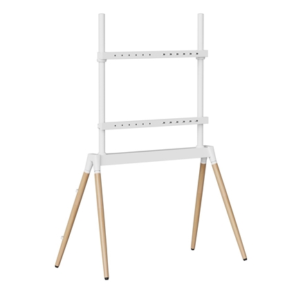 Attēls no TV statīvs Gembird 55" - 86" White/ Wood