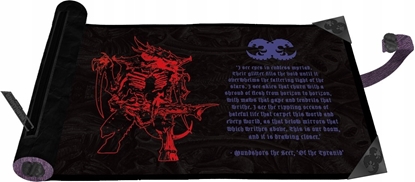 Изображение Ultra-Pro Warhammer 40,000 - Dice Scroll - Tyranid (Premium Foil)
