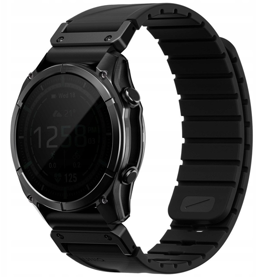 Изображение Uniq Pasek UNIQ Fluo do Garmin 22mm czarny