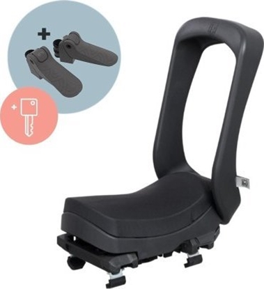 Attēls no Urban Iki URBAN IKI Siedzenie junior na baganik BLACK/BLACK SET key lock
