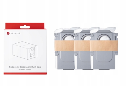 Attēls no Vacuum Cleaner Accessory|ROBOROCK|Disposable Dust bag|For Qrevo/Qrevo MaxV/S8 MaxV Ultra/Qrevo S/Qrevo Pro/Qrevo Plus/Qrevo Curv/Qrevo Edge/Saros 10R/Saros Z70/Saros 10/Vivian S/Vivian SC/QR 798/Qrevo 5AE/Qrevo Curv 5A1/Qrevo Edge 5V1/QR 798/Qrevo Curv 2