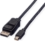 Picture of Value DisplayPort Cable, DP - Mini DP, M/M, black, 1.5 m