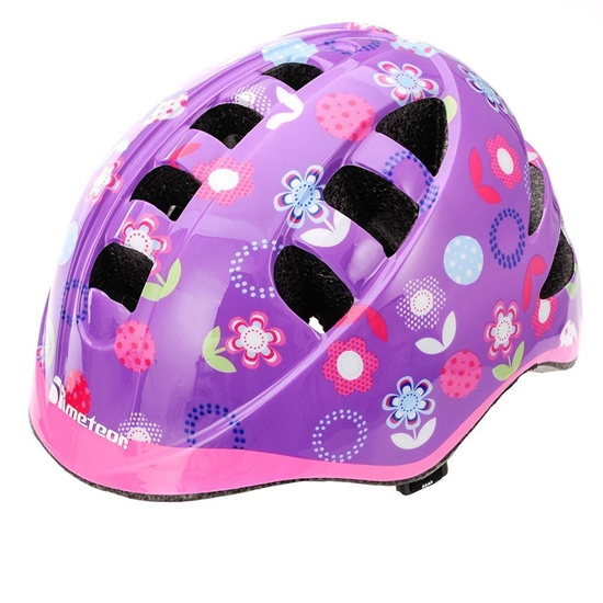 Изображение Velosipēdistu aizsargķivere MA-2 S 48-52 cm Flower