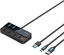 Изображение Vention Hub USB 3.0 Vention 5 w 1 z indywidualnymi przecznikami zasilania