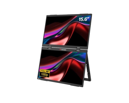Attēls no Verbatim Dual Portable Monitor 15.6 FHD 0023942324034