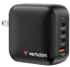 Изображение Verbatim Mini GaN Charger 100W 3xUSB-C PD, 1xUSB-A QC 3.0 32231