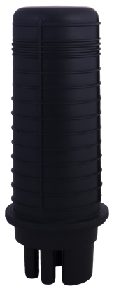 Attēls no Vertical DOMO type fiber optic closure for 96F fiber splices/ Heat schrink ports