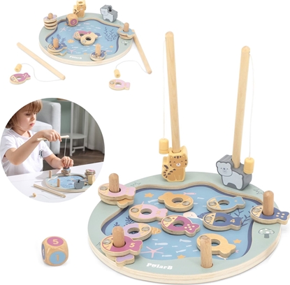 Изображение Viga Toys PolarB Gra zrcznociowa - magnetyczne owisko