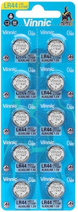 Изображение Vinnic Bateria Vinnic LR44 175mAh 10 szt.
