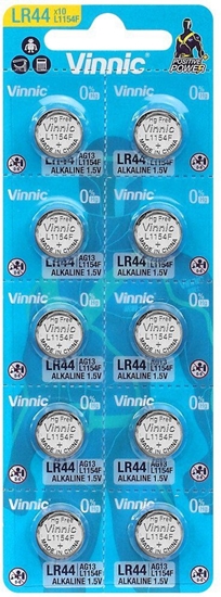 Picture of Vinnic Bateria Vinnic LR44 175mAh 10 szt.