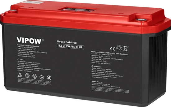 Изображение Vipow Akumulator elowy LiFePO4 bluetooth 150Ah