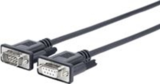 Picture of VivoLink DB-9 - DB-9, 1.5m, Czarny (PRORS1.5)