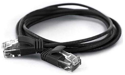 Attēls no Wantec Wantec 7310 U/UTP (UTP) black 0.2m Cat6a Network cable (7310)