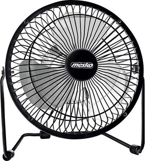 Picture of Mesko | Fan | MS 7322 | Desk Fan USB | 4.5 W | Diameter 15 cm | Number of speeds 1 | Oscillation | Black