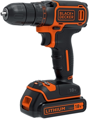 Attēls no Wiertarko-wkrtarka Black&Decker BDCDC18-QW 18 V 1 x akumulator 1.5 Ah