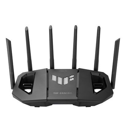 Attēls no Wireless Router|ASUS|TUF Gaming BE9400|Wi-Fi 7 (802.11be)|Data speed 9400 Mbit/s|Ethernet WAN Yes|WAN connection type RJ-45|Ethernet LAN Yes|4xLAN ports|USB port Yes|TUF-BE9400