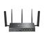 Attēls no Wireless Router|TP-LINK|Omada 4G+ Cat6 AX3000 Gigabit VPN Router|Wi-Fi 6 (802.11ax)|Data speed 2402 Mbit/s|Ethernet WAN Yes|SIM card slot Yes|Ethernet LAN Yes|5xLAN ports|ER706W-4G