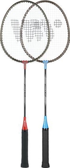 Picture of WISH ALUMTEC 316K ZESTAW RAKIET DO BADMINTONA CZERWONY+NIEBIESKI WISH