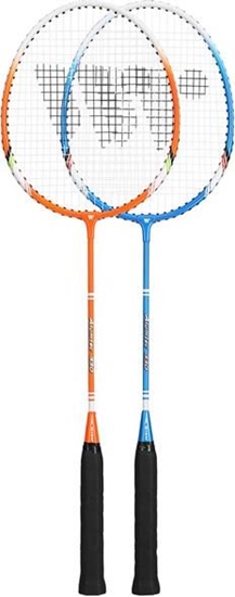 Picture of WISH ALUMTEC 330K ZESTAW RAKIET DO BADMINTONA NIEBIESKI+ORANGE WISH uniwersalny