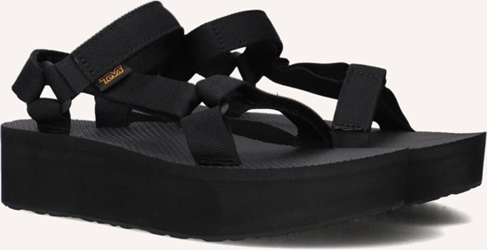 Picture of W'S Flatform Sandal Slim, BLK, 41 (us 10); uk 8