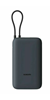 Picture of Xiaomi Power Bank 20000mAh (Integrated Cable) | 20000 mAh | Dark Gray