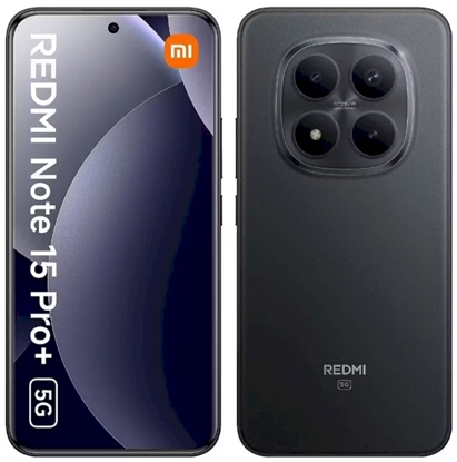 Attēls no Xiaomi Redmi Note 15 Pro+ 5G Smartphone 12GB / 512GB Black