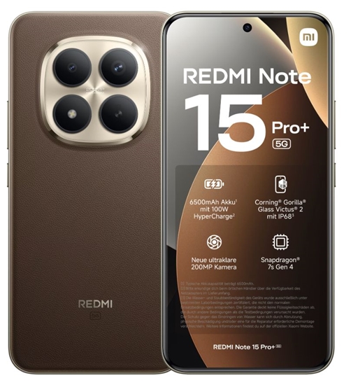 Picture of Xiaomi Redmi Note 15 Pro+ 8/256GB Mocha Brown