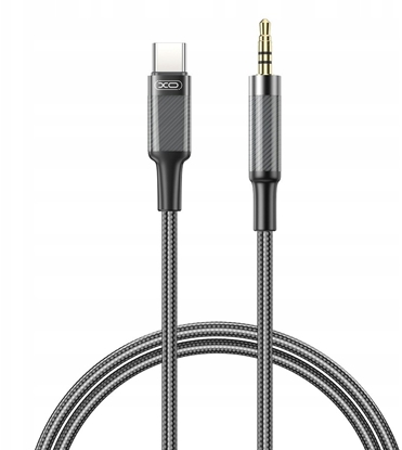 Attēls no XO kabel audio NB-R279B USB-C - jack 3,5mm 1,0m czarny