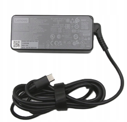 Attēls no Zasilacz do laptopa Lenovo 45W Standard AC Adapter 3-Pole