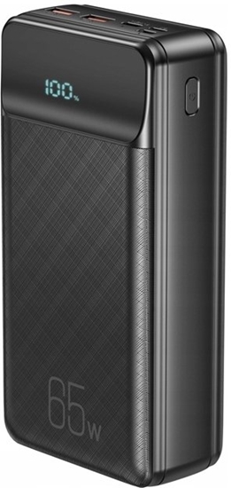 Изображение Zasilacz do laptopa XO power bank do laptopa PR201 65W 30000mAh czarny