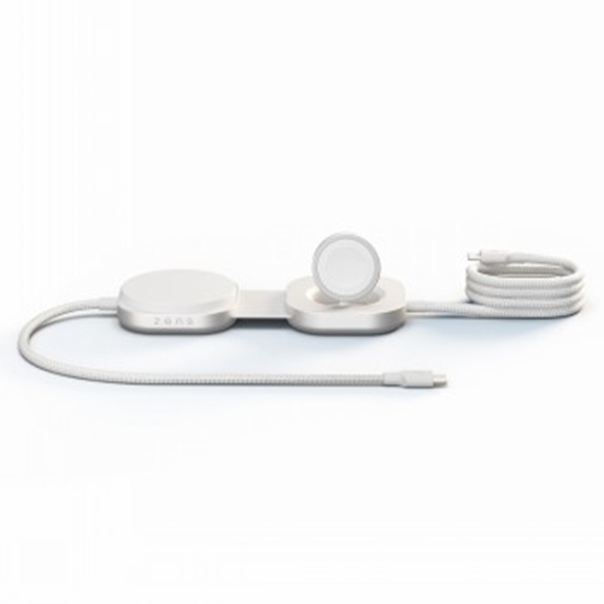 Picture of ZENS CHARGING CABLE USB C-C PRO 3 WHITE