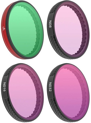 Изображение Zestaw Filtrów CPL+ND8+ND16+ND32 Sunnylife (073524) Sunnylife