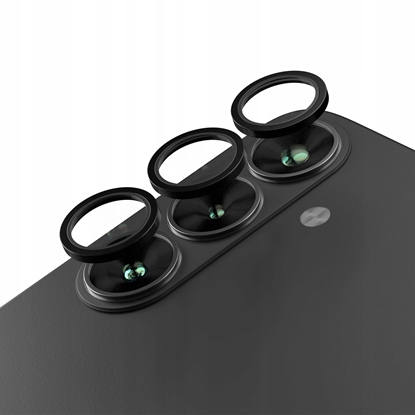 Изображение Zestaw szkie na aparat do Samsung Galaxy S26 Plus czarna ramka