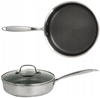 Picture of Zilan ZLN 9655 frying pan, stainless steel, non-stick, scratch-resistant, easy to clean, 20 cm, 1L