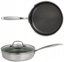 Attēls no Zilan ZLN 9655 frying pan, stainless steel, non-stick, scratch-resistant, easy to clean, 20 cm, 1L