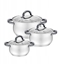 Изображение Zilner Zestaw garnków Rosberg R51210O10 18/20/22/24/26 cm Stal nierdzewna 5R51210O10 (3800237043071)