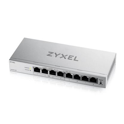 Attēls no Zyxel GS1200-8HPV3 8-Port Gigabit PoE+ Web