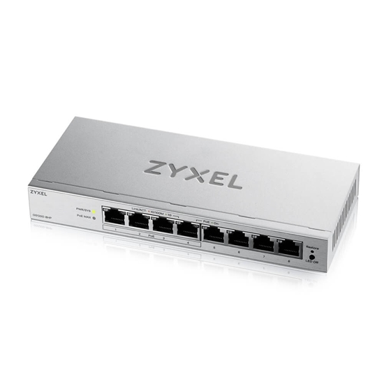 Picture of Zyxel GS1200-8HPV3 8-Port Gigabit PoE+ Web