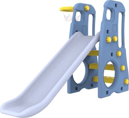 Attēls no Zjedalnia ogrodowa 3w1 Hutawka Koszykówka dla dzieci Bkitny