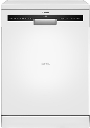 Изображение Zmywarka Hansa komplety szerokoci 60 cm biay - Wolnostojca zmywarka do naczy (ZWM627WH)