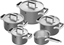 Picture of Zwilling Pure Cookware Set 5-Pc 18/10 Grey