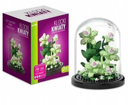 Изображение *****Klocki kwiaty storczyki klosz 204el 136931