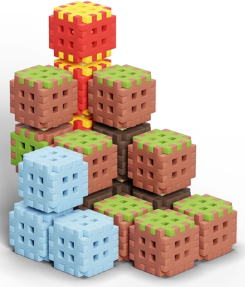 Picture of Marioinex Klocki waffle mini Blocks 142el 08204