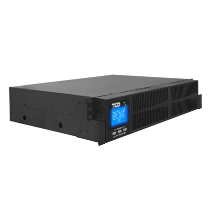Picture of 1000VA 900W UPS Online Rack / Tower – LCD displejs – 3 x izejas | Akumulatori 2x 12V-9Ah