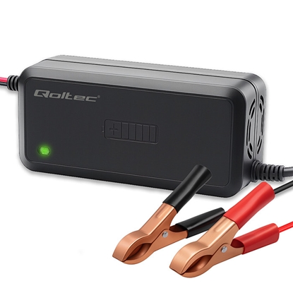 Picture of 12V 5A Smart lādētājs ar mikroprocesoru | 6 posmu AGM GEL SLA akumulatoriem | QOLTEC