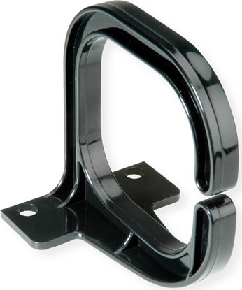 Attēls no 19" cable manager, 80x80mm, plastic, black